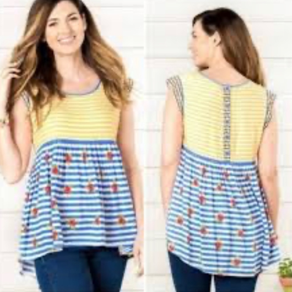 MATILDA Jane ON MY MIND stripe top